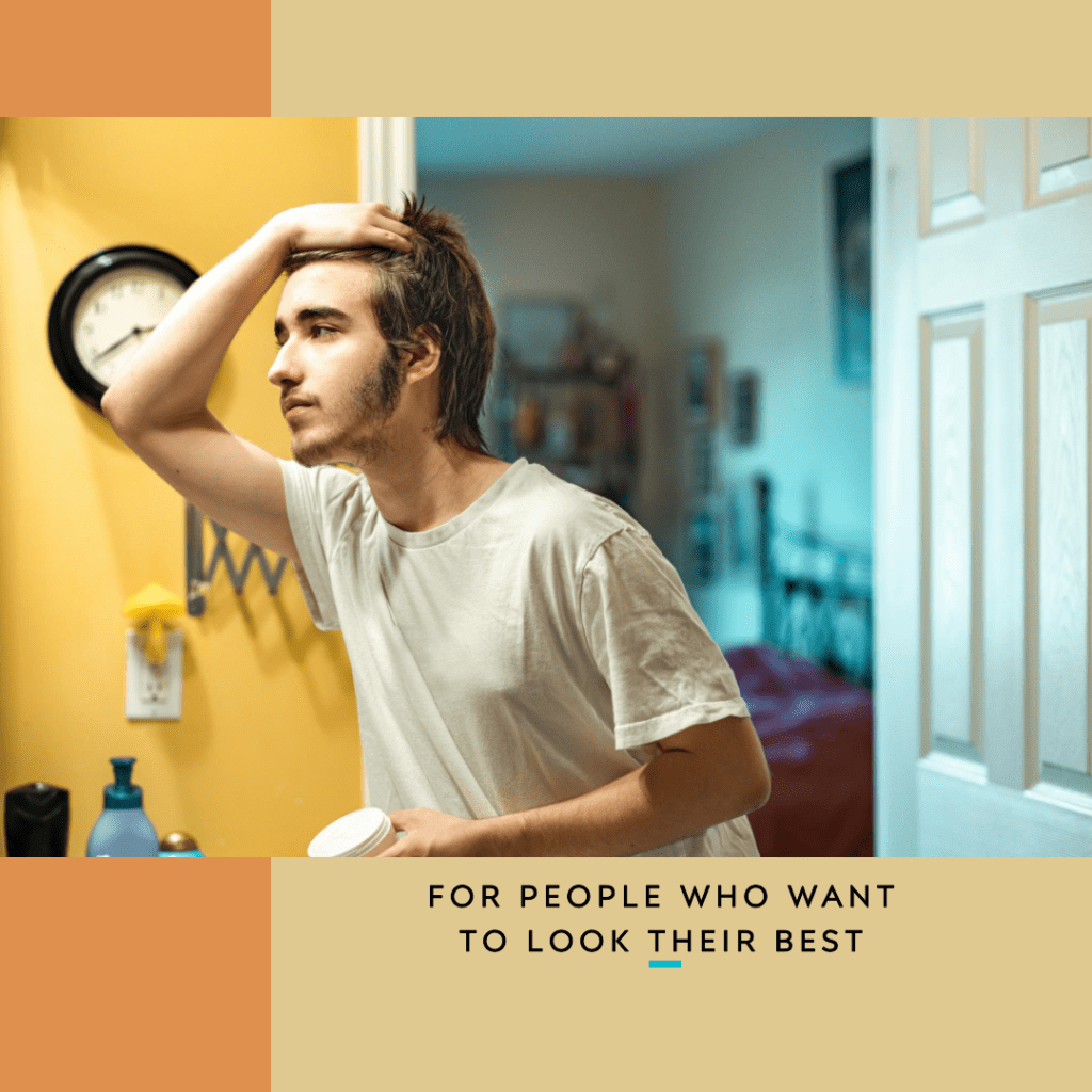 hair styling gel for people with seborrheic dermatitis