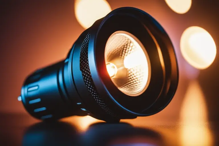 Image of a flashlight searching for the right products for seborrheic dermatitis