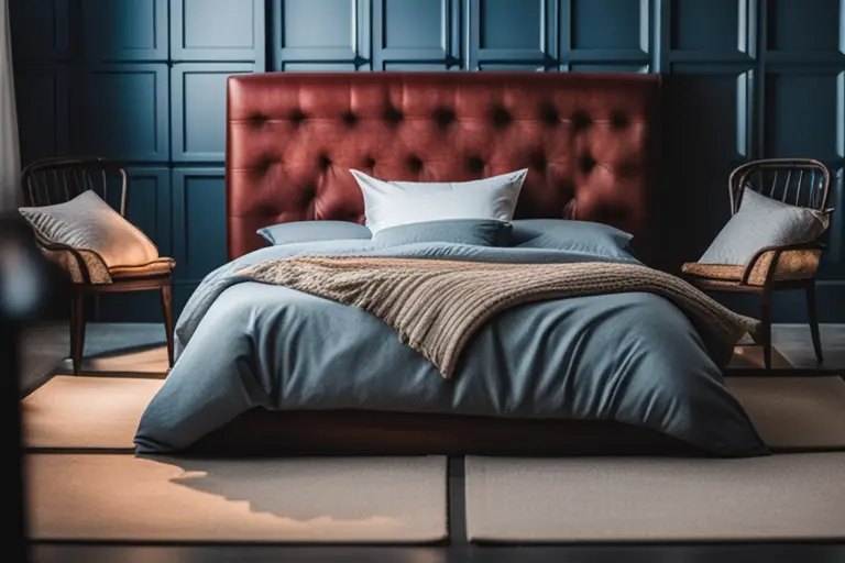 Image of a bed for sleep