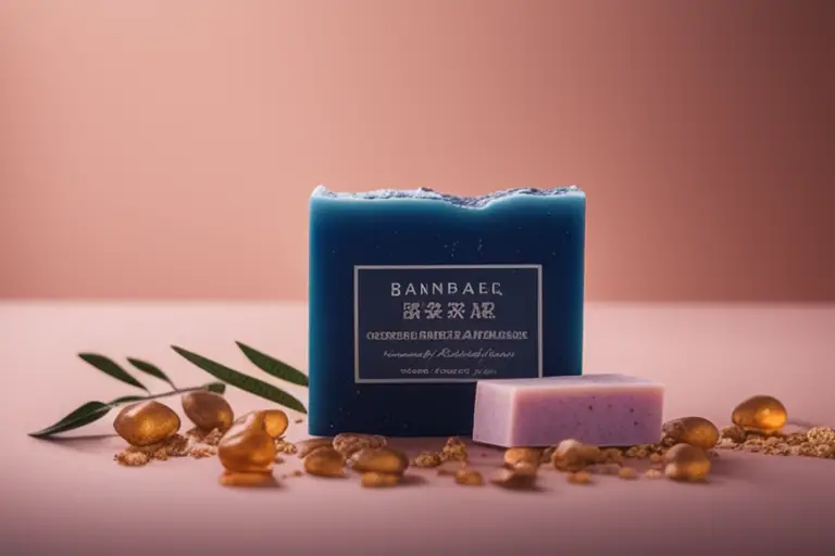 Image of shampoo bar made of natural ingredients for seborrheic dermatitis