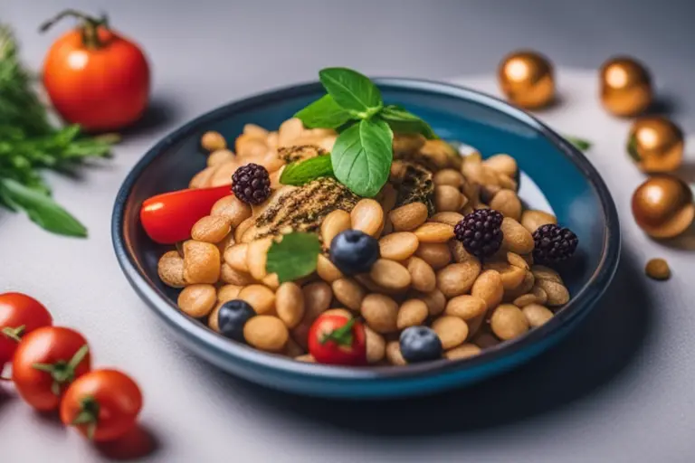 Image of healthy foods on a plate