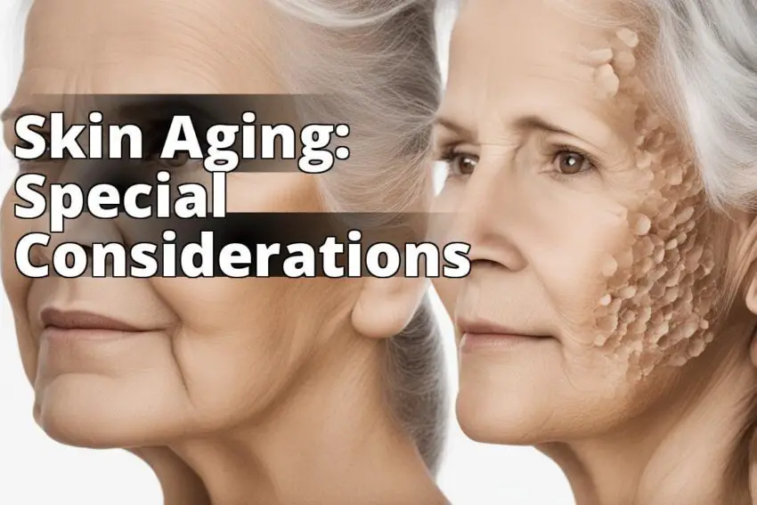 The featured image should visually represent the impact of aging on the skin