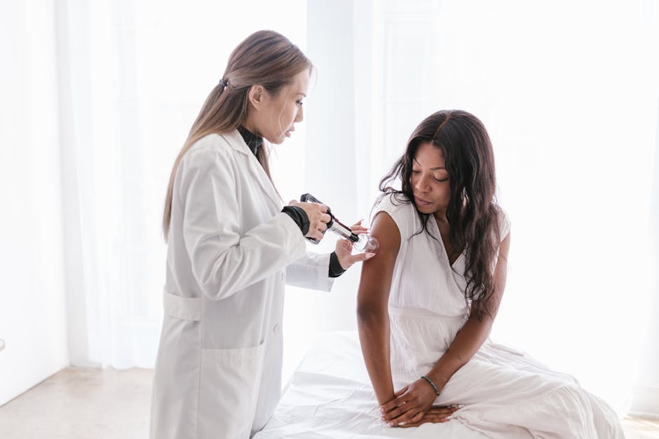 science-of-seb-derm-triggers-2026 - A spa therapist performs cupping therapy on a patient for health and wellness.